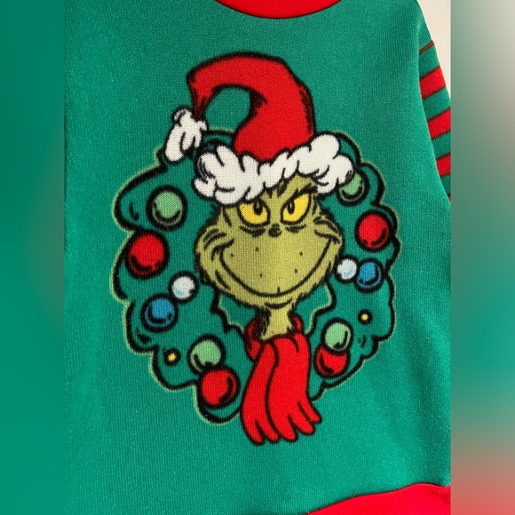 Dr.Seuss The Grinch Christmas Sweater Children’s Six XS 6/7 - Picture 2 of 5